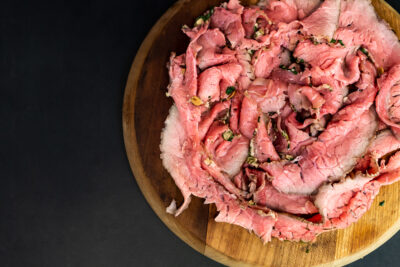 GEGRILDE CARPACCIO ROLLADE