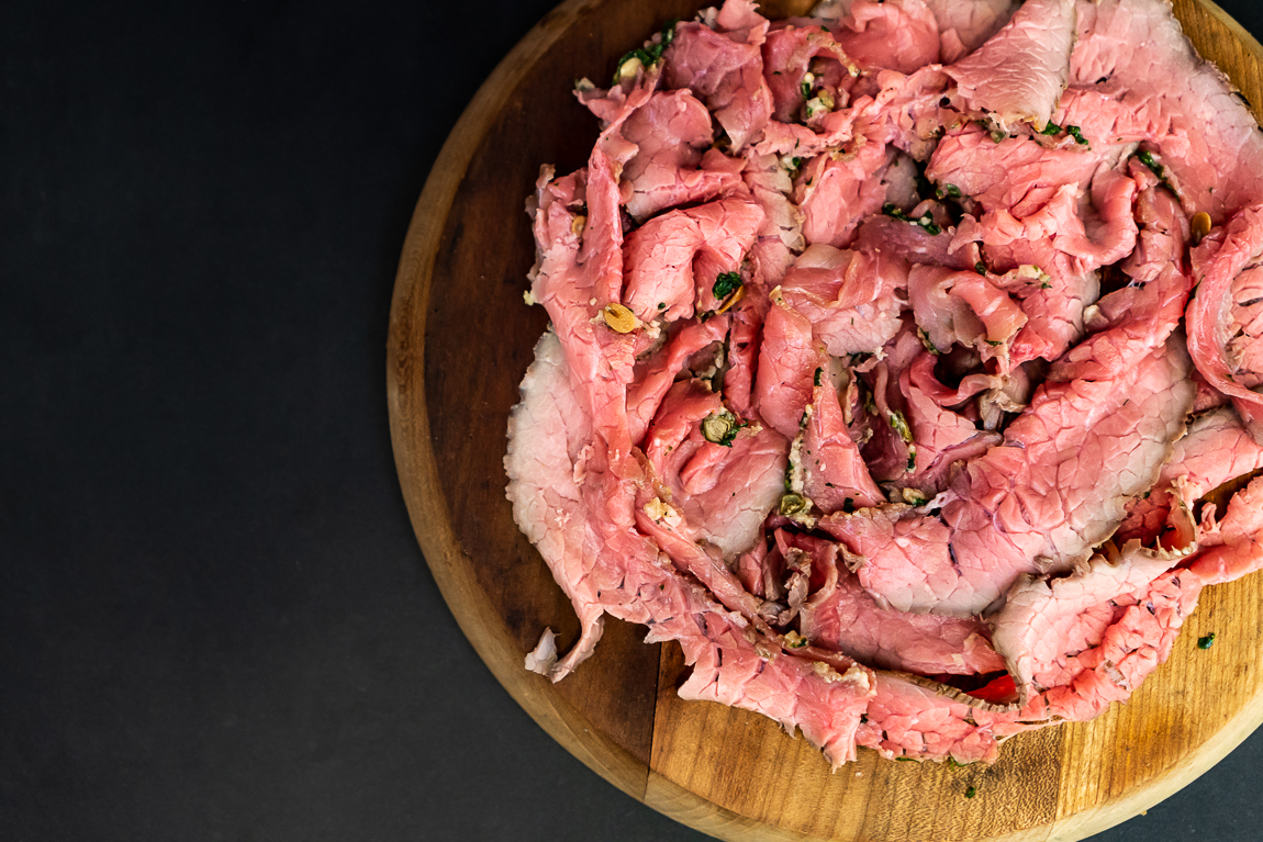 GEGRILDE CARPACCIO ROLLADE